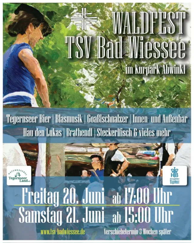 Die Vorfreude auf unser Waldfest wächst. Schon jetzt allen Helfern, Lieferanten und alle, die uns unterstützen, ein riesiges Dankeschön!

#waldfest #waldfesttegernsee #tracht #tegernseertal #veranstaltung #highlight #tegernseerbier #tegernsee #wiesseerocks #wiessee #waldfestzeit #waldfest2025